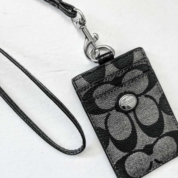 Coach Accessories - Coach ID Lanyard Black